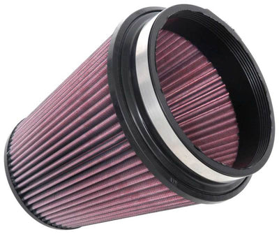 K&N Universal Clamp-On Air Filter 6in FLG / 7-1/2in B / 5in T / 8in H-Air Filters - Universal Fit-Deviate Dezigns (DV8DZ9)