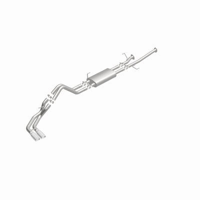 MagnaFlow 14 Toyota Tundra V8 4.6L/5.7L Stainless C/b Exhaust Dual same side pass. rear tire-Catback-Deviate Dezigns (DV8DZ9)