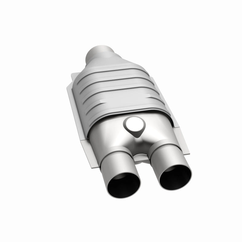 MagnaFlow Conv Univ 2.5/2 S/D FED-Catalytic Converter Universal-Deviate Dezigns (DV8DZ9)