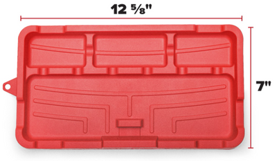 WeatherTech ToolTray (2 Pack) - Red-Tool Storage-Deviate Dezigns (DV8DZ9)