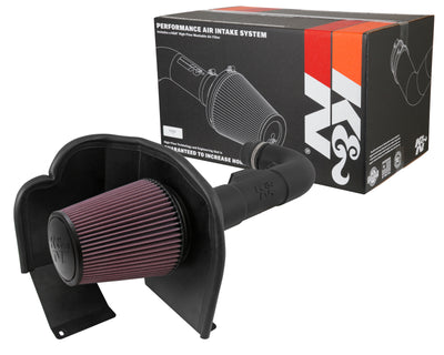 K&N 2014 CHEVROLET/GMC Silverado & Sierra V6 4.3L Performance Air Intake System-Cold Air Intakes-Deviate Dezigns (DV8DZ9)