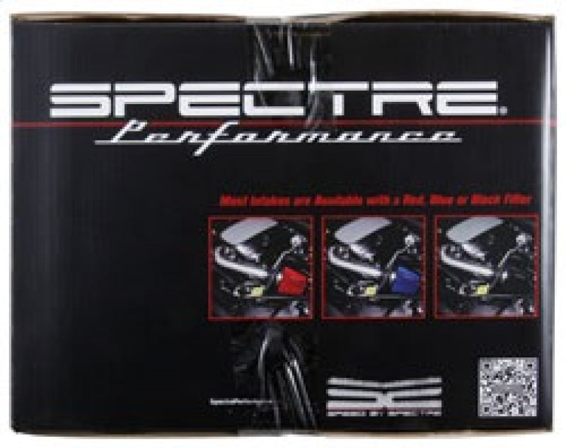 Spectre 09-12 GM Truck V8-4.8/5.3/6.0L F/I Air Intake Kit - Polished w/Red Filter-Cold Air Intakes-Deviate Dezigns (DV8DZ9)