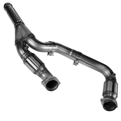 Kooks 14+ GM 1500 Series Truck 5.3L 3in x OEM Out Cat SS Y Pipe Kooks HDR Req-Y Pipes-Deviate Dezigns (DV8DZ9)