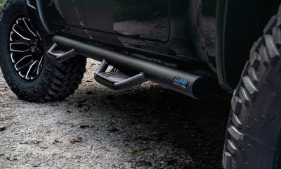 Lund 15-18 Ford F-150 SuperCrew Terrain HX Step Nerf Bars - Black-Truck Steps-Deviate Dezigns (DV8DZ9)