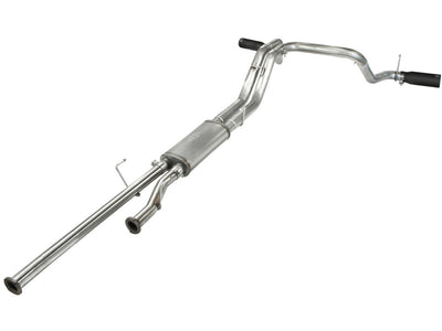 aFe MACHForce XP 2-1/2in to 3in 409 SS Cat-Back Exhaust w/ Black Tips 10-17 Toyota Tundra V8 5.7L-Catback-Deviate Dezigns (DV8DZ9)