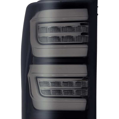 AlphaRex 07-13 Toyota Tundra PRO-Series LED Tail Lights Jet Black-Tail Lights-Deviate Dezigns (DV8DZ9)