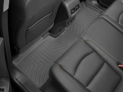 WeatherTech 2019+ Dodge Ram Rear FloorLiner - Black (Fits Crew Cab w/No Underseat Storage Only)-Floor Mats - Rubber-Deviate Dezigns (DV8DZ9)