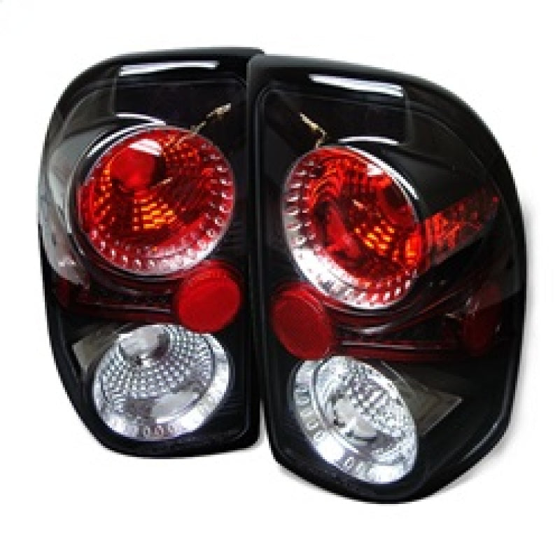 Spyder Dodge Dakota 97-04 Euro Style Tail Lights Black ALT-YD-DDAK97-BK-Tail Lights-Deviate Dezigns (DV8DZ9)