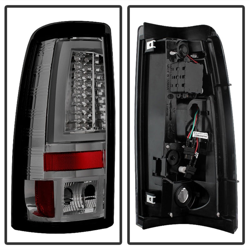 Spyder Chevy Silverado 1500/2500 99-02 Version 2 LED Tail Lights - Smoke ALT-YD-CS99V2-LED-SM-Tail Lights-Deviate Dezigns (DV8DZ9)