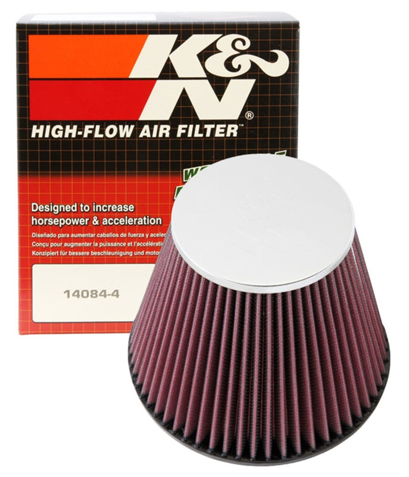 K&N Round Tapered Universal Air Filter 6in Flange ID x 7.5in Base OD x 4.5in Top OD x 6in H-Air Filters - Universal Fit-Deviate Dezigns (DV8DZ9)