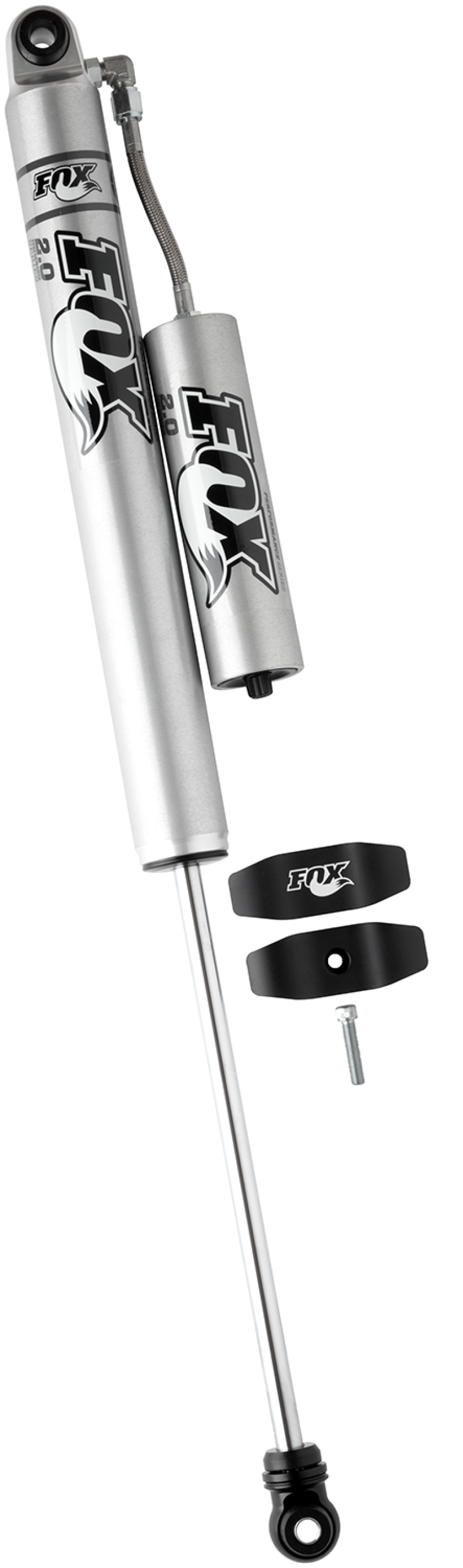 Fox 05+ Ford SD 2.0 Performance Series 13.6in. Smooth Body Remote Res. Rear Shock / 1.5-3.5in. Lift-Shocks and Struts-Deviate Dezigns (DV8DZ9)
