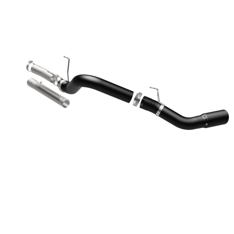 MagnaFlow 07-10 Dodge 2500/3500 409 SS DPF Back 5in Single Exit Exhaust- Black-DPF Back-Deviate Dezigns (DV8DZ9)