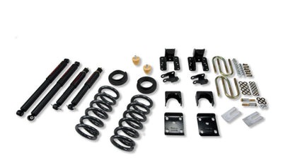 Belltech LOWERING KIT WITH ND2 SHOCKS-Lowering Kits-Deviate Dezigns (DV8DZ9)