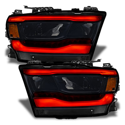 Oracle 19-21 Dodge RAM 1500 RGB+W Headlight DRL Kit- Reflector LED Headlights - +W SEE WARRANTY-Headlights-Deviate Dezigns (DV8DZ9)