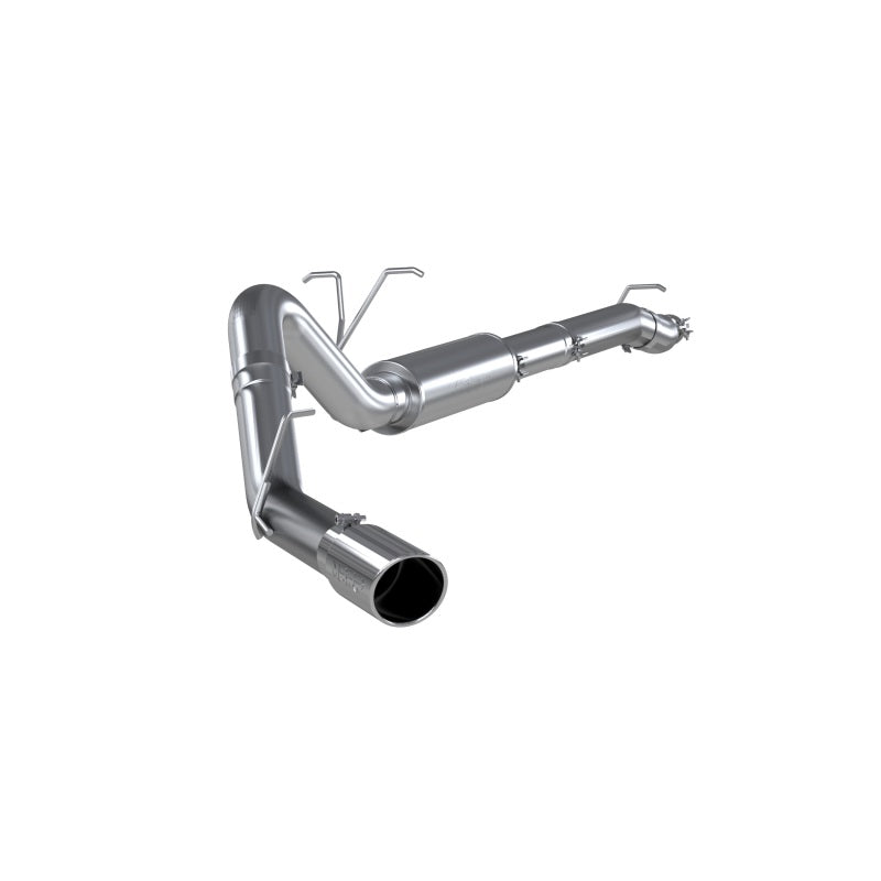 MBRP 11-13 Ford F-250/350/450 6.2L V8 Gas 4in Cat Back Single Side T409 Exhaust System-Catback-Deviate Dezigns (DV8DZ9)