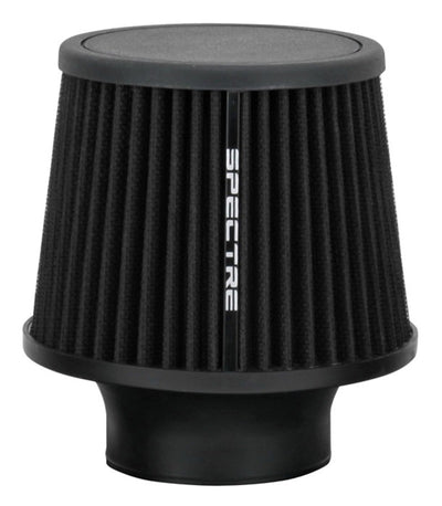 Spectre Conical Air Filter 3in. Flange ID / 6in. Base OD / 6.5in. Height - Black-Air Filters - Universal Fit-Deviate Dezigns (DV8DZ9)