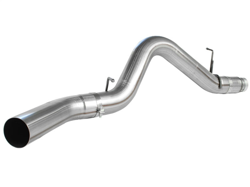 aFe MACHForce XP Exhaust 5in DPF-Back SS 11-13 GM Diesel Trucks V8-6.6L (td) (LML)-DPF Back-Deviate Dezigns (DV8DZ9)