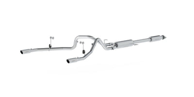 MBRP 2015 Ford F-150 5.0L 3in Cat Back Dual Split Rear Exit AL Exhaust System-Catback-Deviate Dezigns (DV8DZ9)