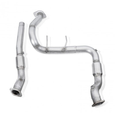 Stainless Works 2017 F-150 Raptor 3.5L 3in Downpipe High-Flow Cats Factory Connection-Downpipes-Deviate Dezigns (DV8DZ9)