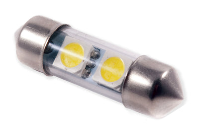 Diode Dynamics 31mm SMF2 LED Bulb - Cool - White (Single)-Bulbs-Deviate Dezigns (DV8DZ9)
