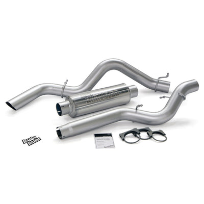 Banks Power 06-07 Chevy 6.6L CCSB Monster Sport Exhaust System-Catback-Deviate Dezigns (DV8DZ9)