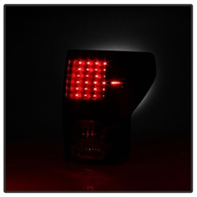 Xtune Toyota Tundra 07-13 LED Tail Lights Black ALT-ON-TTU07-LED-BK-Tail Lights-Deviate Dezigns (DV8DZ9)