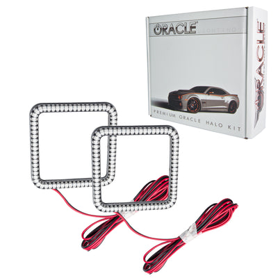 Oracle Ford F-250/350 05-07 LED Fog Halo Kit - White SEE WARRANTY-Fog Lights-Deviate Dezigns (DV8DZ9)