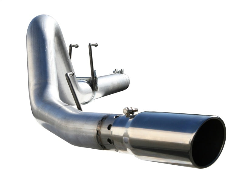 aFe MACHForce XP Exhausts DPF-Back SS-409 EXH DB Ford Diesel Trucks 8-10 V8-6.4L (td)-DPF Back-Deviate Dezigns (DV8DZ9)