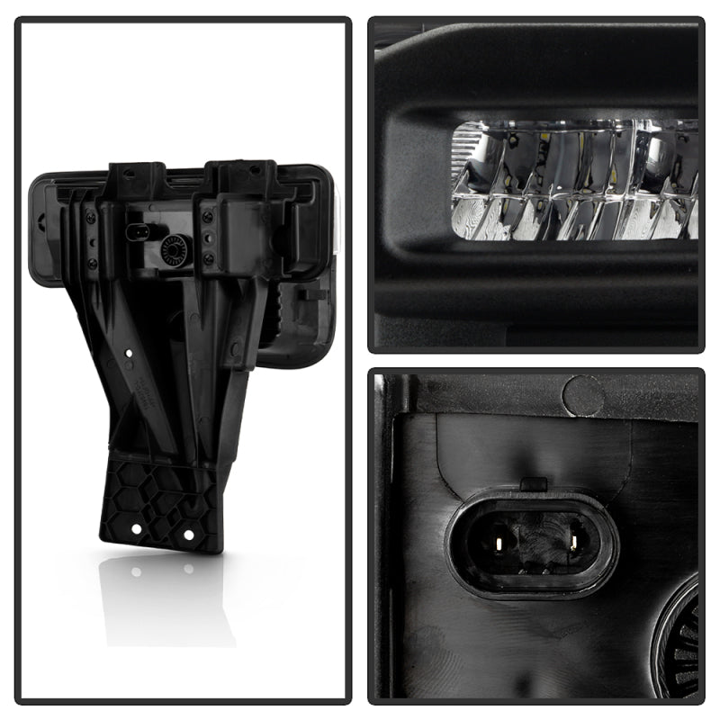 Spyder 20-22 Ford F250/F350 Super Duty OEM Full LED Fog Lights W/ Switch - Clear-Fog Lights-Deviate Dezigns (DV8DZ9)