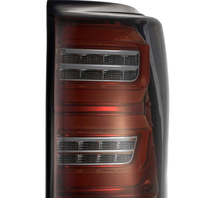 AlphaRex 07-13 Toyota Tundra PRO-Series LED Tail Lights Red Smoke-Tail Lights-Deviate Dezigns (DV8DZ9)