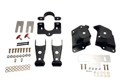 Belltech SHACKLE AND HANGER KIT 99-06 GM/GMC 1500 EXT CAB 4inch-Shackle Kits-Deviate Dezigns (DV8DZ9)