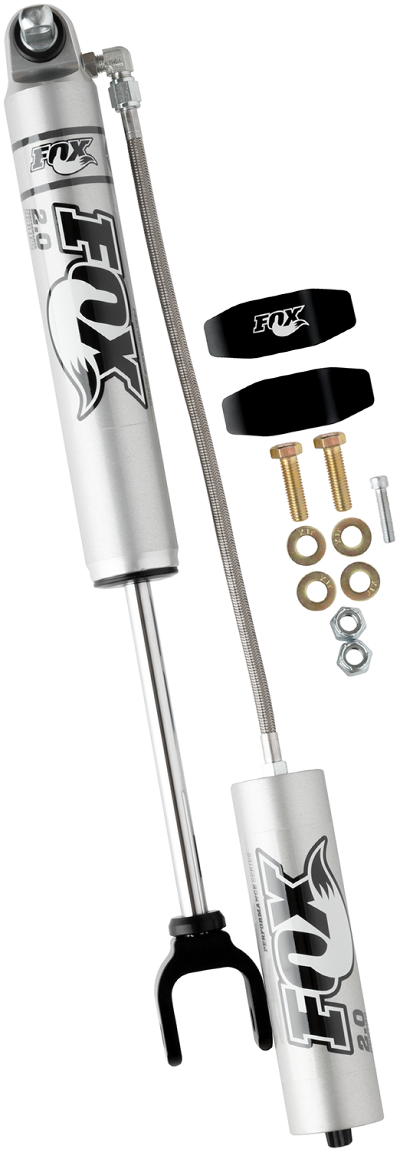 Fox 11+ Chevy HD 2.0 Performance Series 7.9in. Smooth Body Remote Res. Front Shock / 4-6in. Lift-Shocks and Struts-Deviate Dezigns (DV8DZ9)