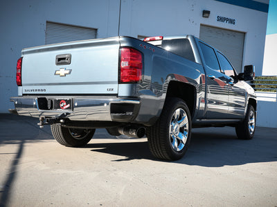 aFe Apollo GT Series 4in 409SS Cat Back Exh System w/Blk Tip 14-18 GM Silverado/Sierra 1500 V8-6.2L-Catback-Deviate Dezigns (DV8DZ9)