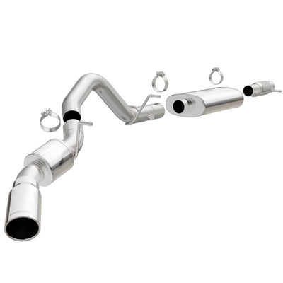 MagnaFlow MF Series SS Cat-Back Exhaust Single Passenger Side Rear Exit 2015 Cadillac Escalade-Catback-Deviate Dezigns (DV8DZ9)