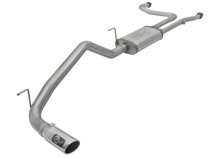 aFe MACH Force-Xp 2-1/2in Cat-Back Exhaust System w/ Polished Tip 16-17 Nissan Titan XD V8 5.6L-Catback-Deviate Dezigns (DV8DZ9)