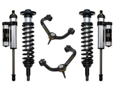 ICON 09-13 Ford F-150 4WD 0-2.63in Stage 3 Suspension System w/Tubular Uca-Coilovers-Deviate Dezigns (DV8DZ9)