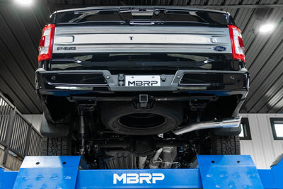 MBRP 2021+ Ford F-150 Powerboost Hybrid 3in Single Side Exit - T304-Catback-Deviate Dezigns (DV8DZ9)