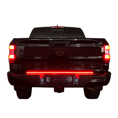 Putco 15-22 Chevy Colorado//20-22 Jeep Gladiator 48in Light Blade Direct Fit Kit Red/Amber/White-Light Tailgate Bar-Deviate Dezigns (DV8DZ9)