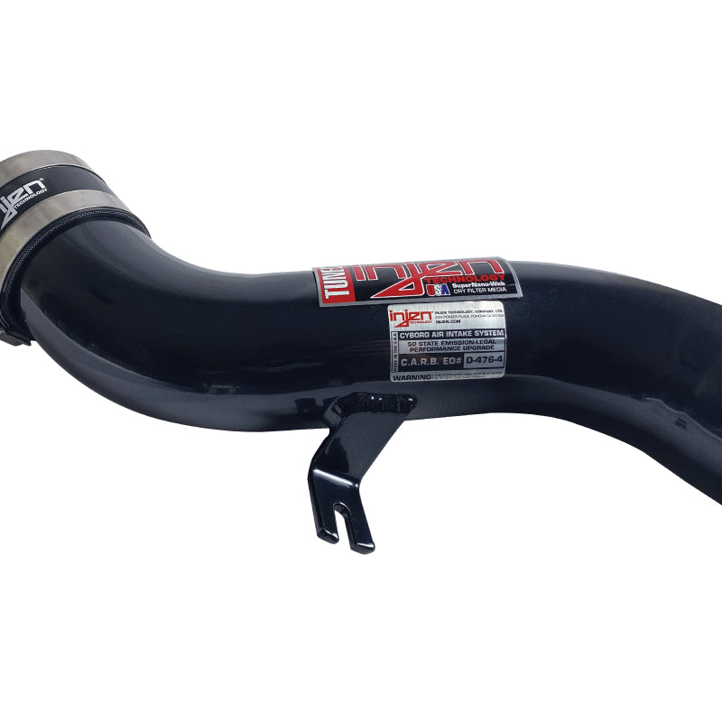 Injen 03-04 Hyundai Tiburon V6 2.7L Black IS Short Ram Cold Air Intake-Cold Air Intakes-Deviate Dezigns (DV8DZ9)