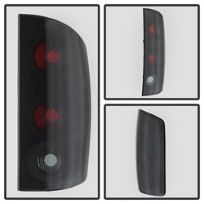 Spyder Dodge Ram 02-06 1500/Ram 2500/3500 03-06 Euro Style Tail Lights Black Smoke ALT-YD-DRAM02-BSM-Tail Lights-Deviate Dezigns (DV8DZ9)