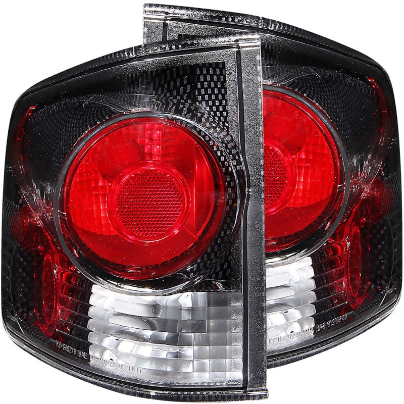 ANZO 1995-2005 Chevrolet S-10 Taillights Carbon 3D Style-Tail Lights-Deviate Dezigns (DV8DZ9)