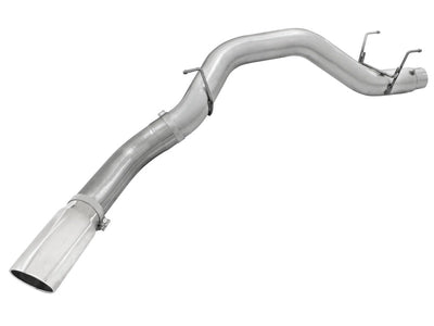 aFe Atlas 5in DPF-Back Aluminized Steel Exh Dodge RAM Diesel 13-14 6.7L (td) Mega Cab w/Polished Tip-DPF Back-Deviate Dezigns (DV8DZ9)