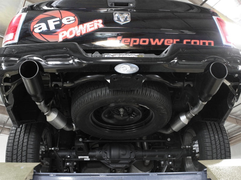 aFe Power 09-15 Dodge Ram 3.0L/5.7L Black Exhaust Tip Upgrade-Catback-Deviate Dezigns (DV8DZ9)