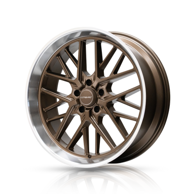 Corsart - Kingpin / 20x10 / 5x127 / ET0 - Matte Bronze With Diamond Cut Lip-Wheels-Deviate Dezigns (DV8DZ9)