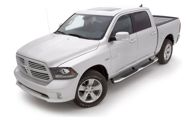 Lund 09-15 Dodge Ram 1500 Crew Cab (Built Before 7/1/15) 5in. Oval Bent Nerf Bars - Chrome-Nerf Bars-Deviate Dezigns (DV8DZ9)