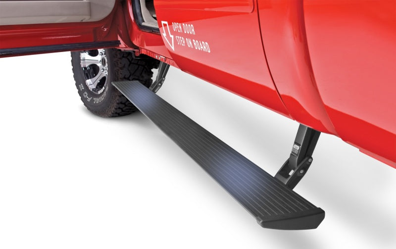 AMP Research 2008-2016 Ford F250/350/450 All Cabs PowerStep - Black-Running Boards-Deviate Dezigns (DV8DZ9)