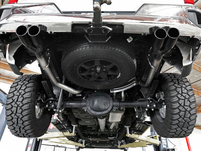 aFe Vulcan Series 3in-2-1/2in 304 SS Cat-Back 2019 GM Silverado / Sierra 1500 V8-5.3L w/ Black Tips-Catback-Deviate Dezigns (DV8DZ9)