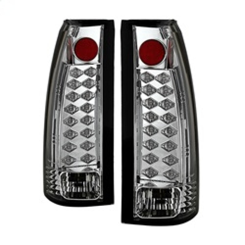 Spyder Chevy C/K Series 1500 88-98/Blazer 92-94 LED Tail Lights Chrm ALT-YD-CCK88-LED-C-Tail Lights-Deviate Dezigns (DV8DZ9)