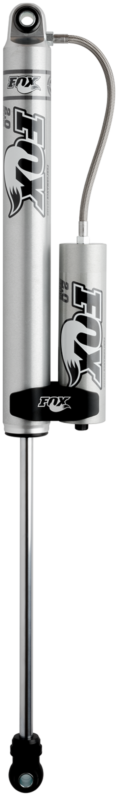 Fox 99+ Chevy HD 2.0 Performance Series 14.1in. Smooth Body Remote Res. Rear Shock / 7-10in. Lift-Shocks and Struts-Deviate Dezigns (DV8DZ9)