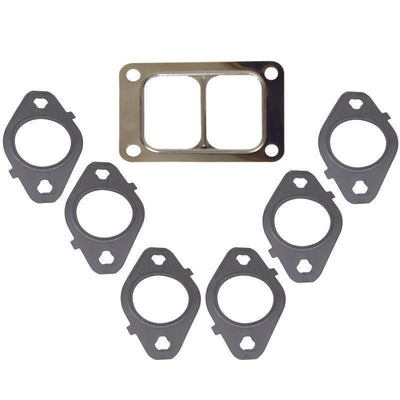 BD Diesel Gasket Set Exhaust Manifold - 1998-2007 Dodge 24-valve-Exhaust Gaskets-Deviate Dezigns (DV8DZ9)